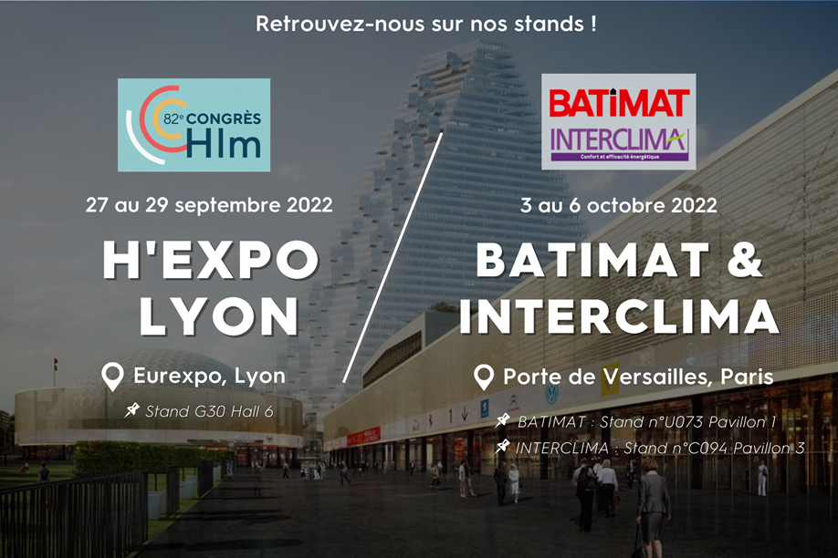 Salons H'Expo, Batimat & Interclima
