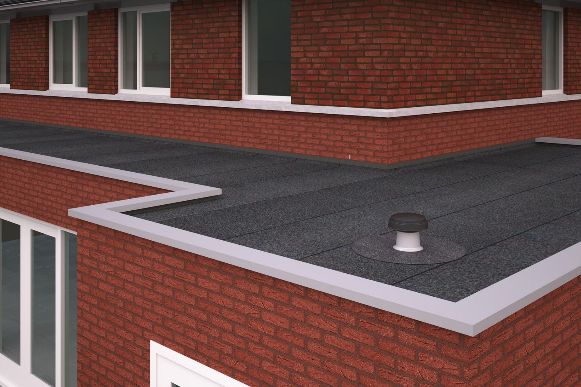 Flat roof